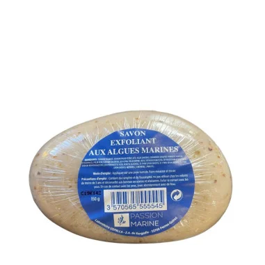 Savon Exfoliant Algues Marines - PASSION MARINE - Galet