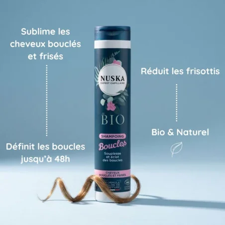 Shampoing Bio Cheveux Bouclés & Frisés - NUSKA
