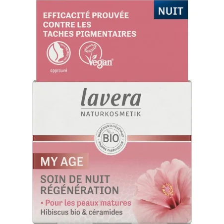 Crème Nuit Anti-Age Bio LAVERA My Age