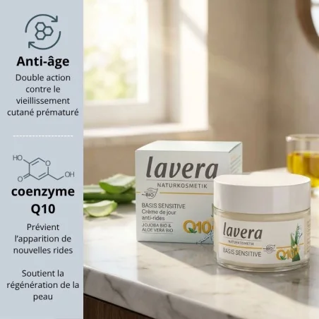 Anti-Rides Q10 Jour Bio - LAVERA Basis Sensitiv