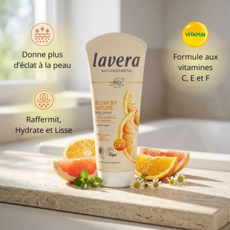 Lait Corps Vitamine C - LAVERA Glow By Nature
