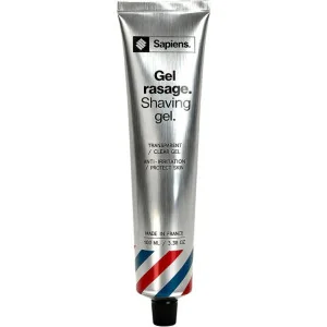 Gel de Rasage Transparent Naturel - SAPIENS Barbier