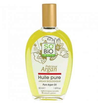Huile Argan Bio Pure - 50 ml - SO'BIO étic Précieux Argan