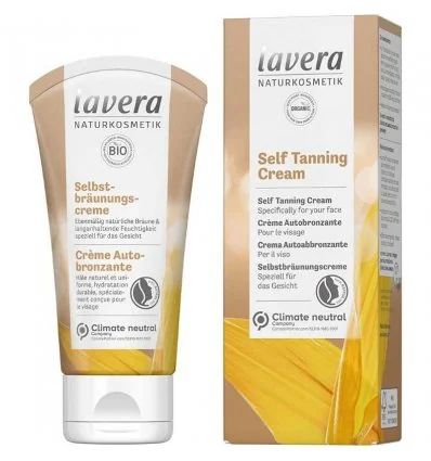 Crème Auto-Bronzante Visage Bio - LAVERA