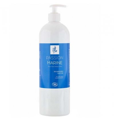 Shampoing Douche Bambou & Algues Marines Bio - PASSION MARINE - 500 ml