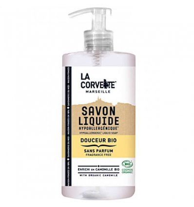 Savon Liquide Hypoallergénique Bio Sans Parfum - LA CORVETTE