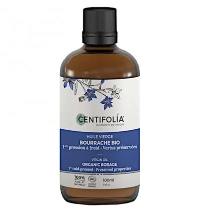 Huile de Bourrache Bio - Assouplissante - CENTIFOLIA