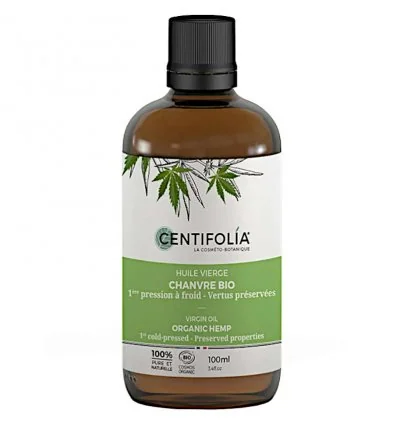 Huile de Chanvre Bio - Raffermissante - CENTIFOLIA