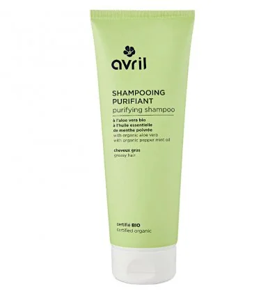 Shampoing Bio Purifiant Menthe Poivrée AVRIL - Cuir Chevelu Gras