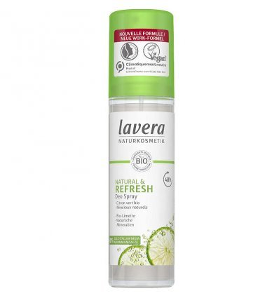 Déodorant Fraîcheur Spray Citron Limette Bio - LAVERA