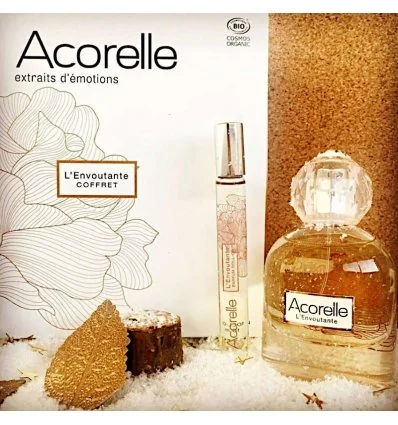 Coffret Parfum l'Envoûtante ACORELLE - Eau de Parfum & Roll-On