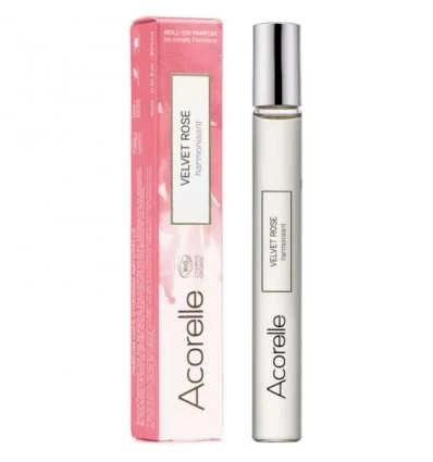 Coffret Parfum Velvet Rose ACORELLE - Eau de Parfum & Roll-On