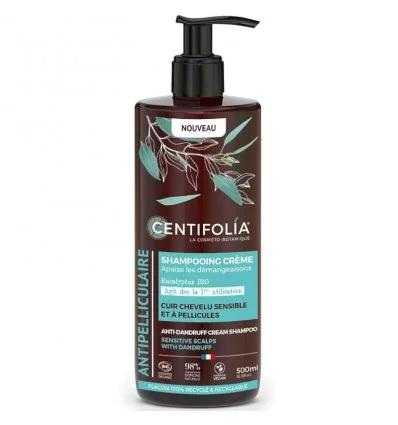 Shampoing Crème AntiPelliculaire Bio - Centifolia - 500 ml