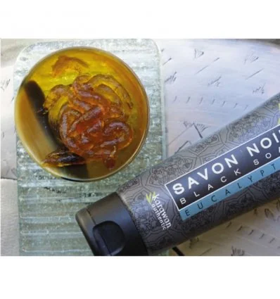 Savon Noir Bio Eucalyptus - KARAWAN Authentic