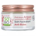 Soin Jour Anti-Rides Hydratant Bio - Précieux Argan So'Bio étic