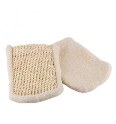 Gant de Massage Cellulite - Gant Sisal & Coton Double Face - MAHDIA