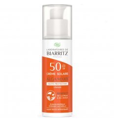 Crème Solaire Visage Bio SPF 50 - Laboratoires de Biarritz
