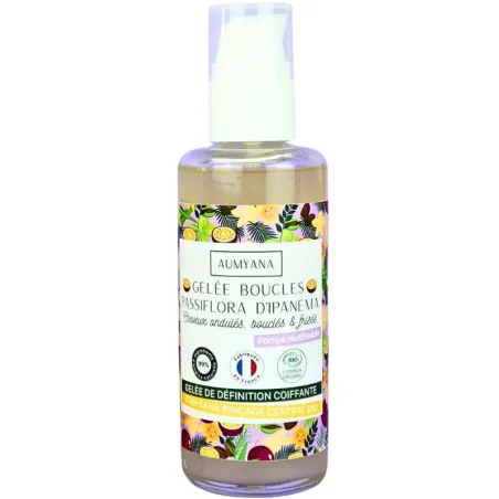 Gelée Boucles Bio - Cheveux Bouclés, Frisés & Ondulés - AUMYANA