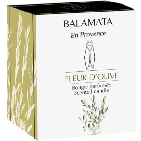 Bougie Parfumée Fleur d'Olive - BALAMATA