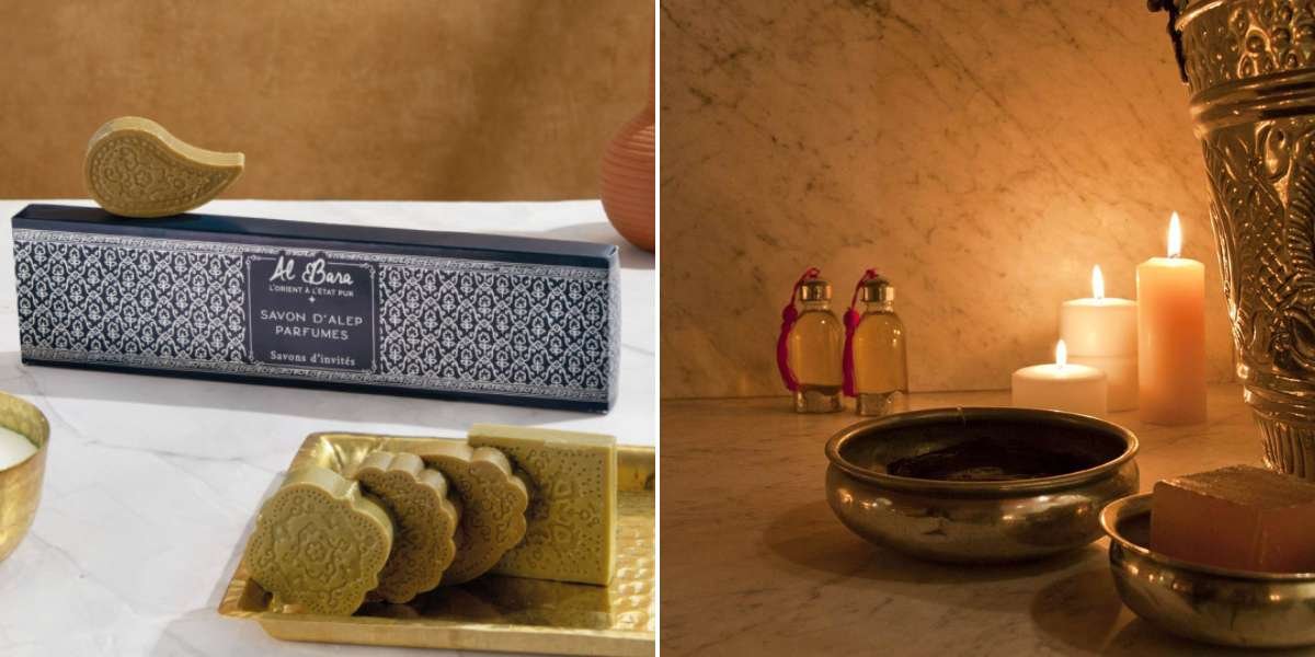 Coffret Prestige Savons d&#039;Alep Parfum&eacute;s AL BARA