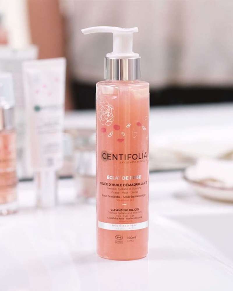 Gelée d'Huile Démaquillante Éclat de Rose Centifolia