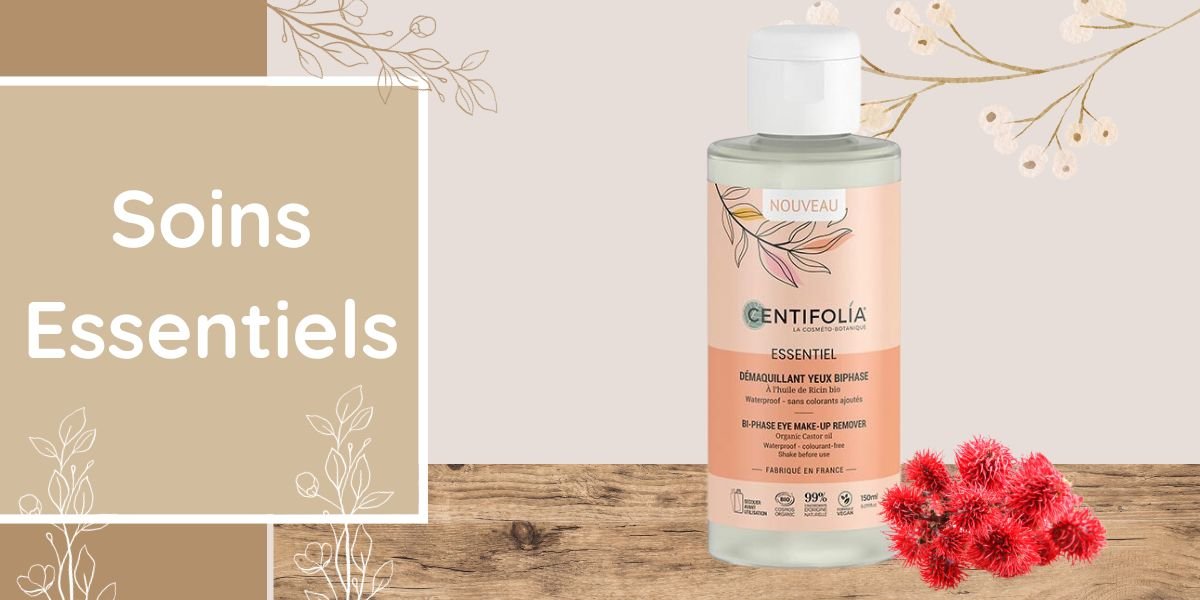 D&eacute;maquillant Yeux Biphas&eacute; Bio - Centifolia Essentiels