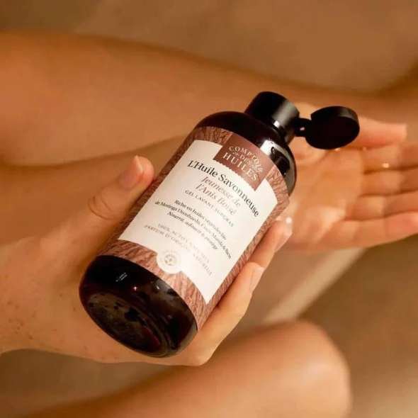 Huile de Douche Bio Anis Boisé Comptoir des Huiles