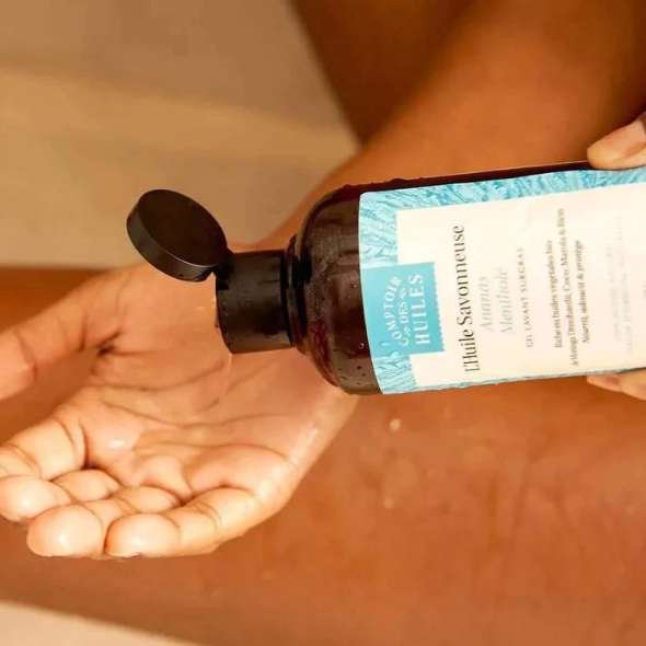 Huile de Douche Bio Ananas Mentholé Comptoir des Huiles