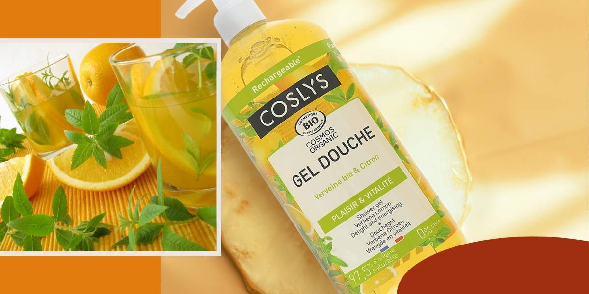 Gel Douche Verveine Citron Bio Coslys