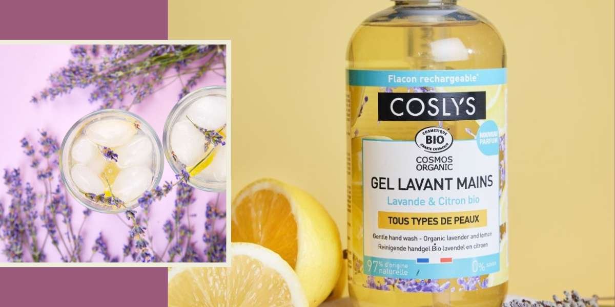 Gel Lavant Mains Lavande Citron Bio Coslys