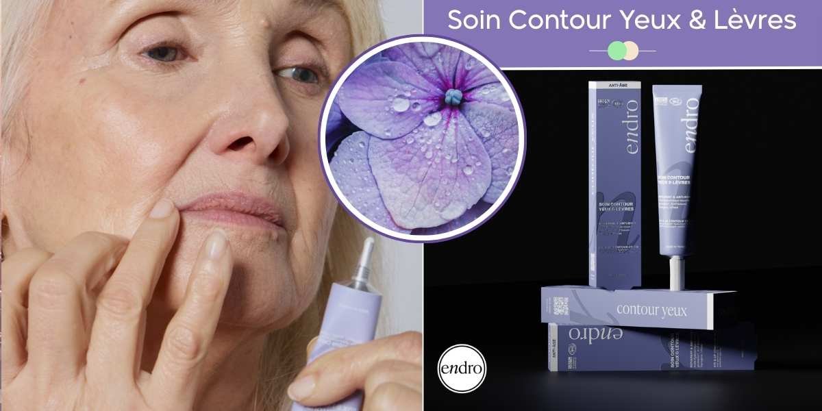 Cr&egrave;me Contour Yeux L&egrave;vres Anti-Rides Bio ENDRO Cosm&eacute;tiques