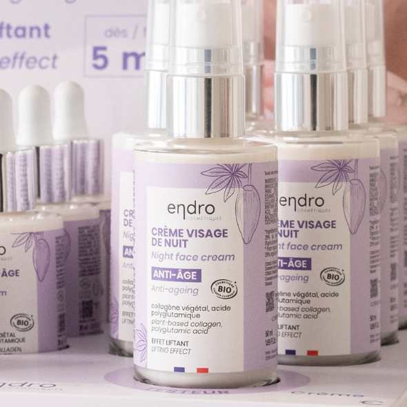 Crème Visage Nuit au Collagène - ENDRO Cosmétiques