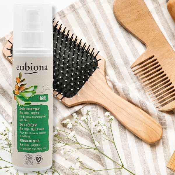 Spray Démêlant Cheveux Aloe Vera Bio EUBIONA