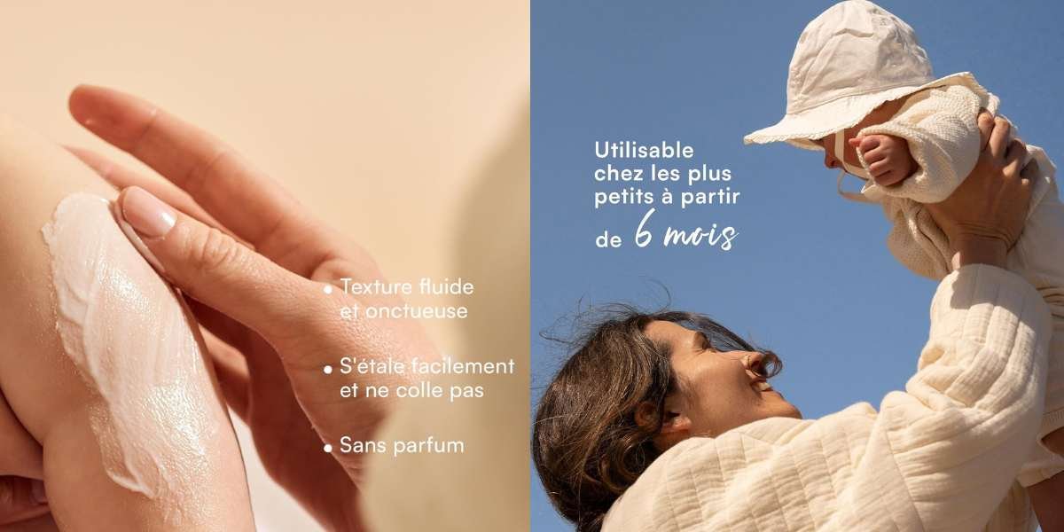 Cr&egrave;me Solaire B&eacute;b&eacute;s Bio - Laboratoires de Biarritz