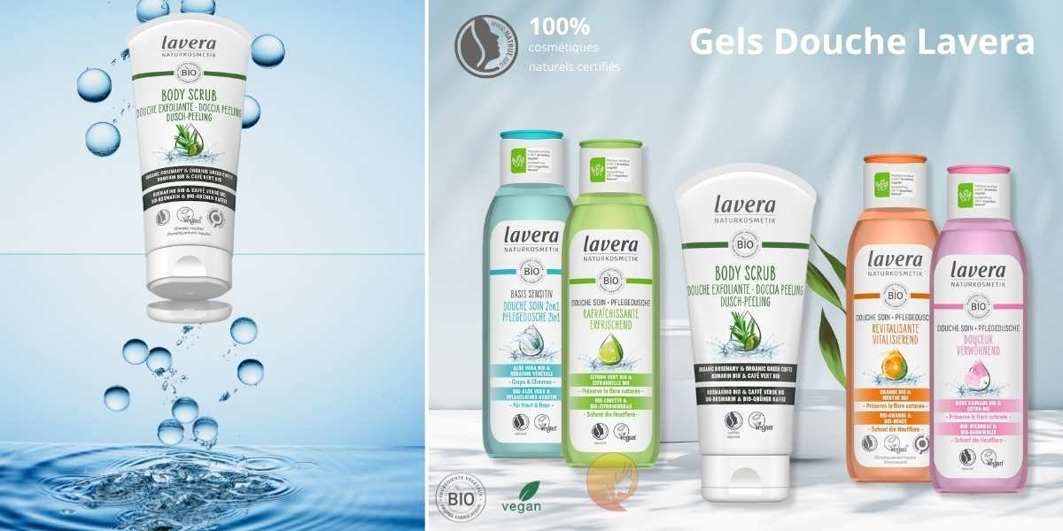 Gel Douche Exfoliant Bio Lavera