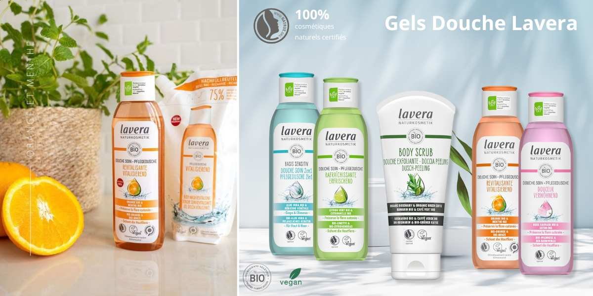 Gel Douche Revitalisant Lavera