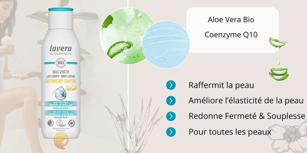Lait Corps Express Aloe Véra Bio & Huile de Jojoba - Basis Sensitiv Lavera