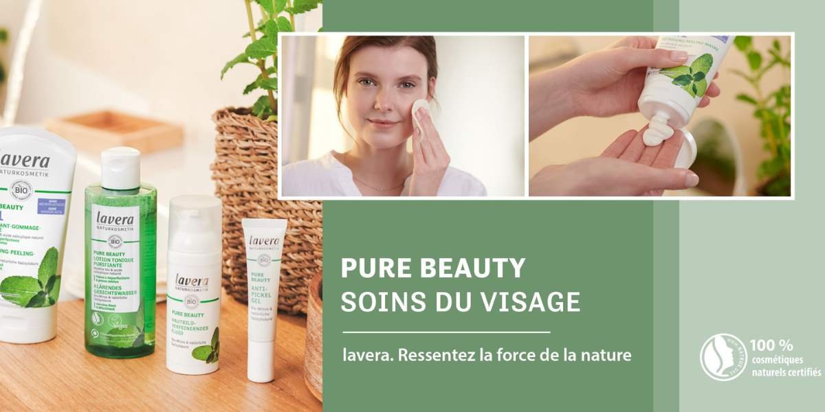 Soins Anti-Imperfections Lavera Pure Beauty