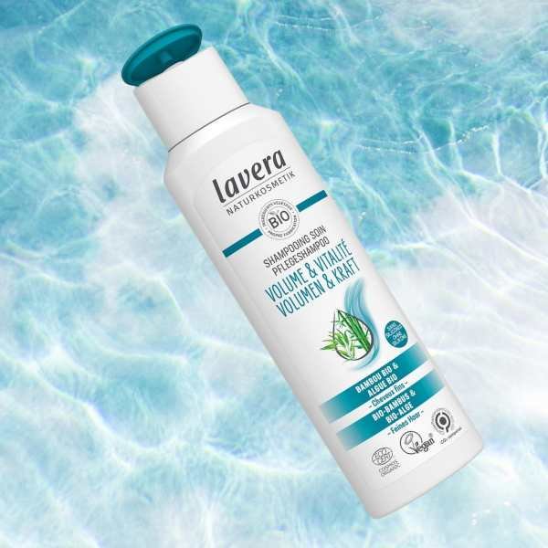 Shampoing Algues Bambou Volume & Vitalité Lavera
