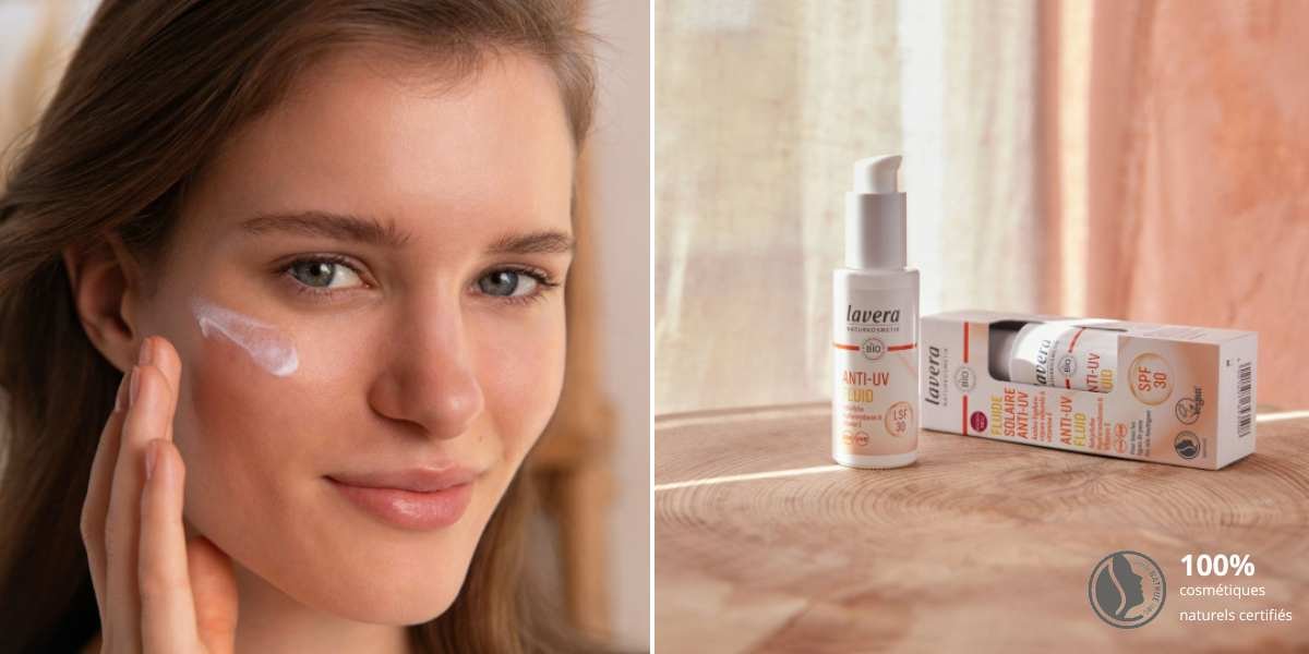 Fluide Solaire Anti UV Bio SPF 30 LAVERA