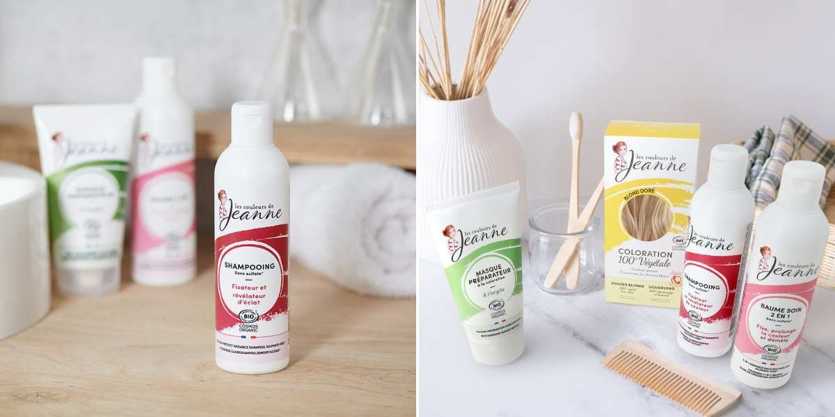 Shampoing Après Coloration Bio - Les COULEURS de Jeanne