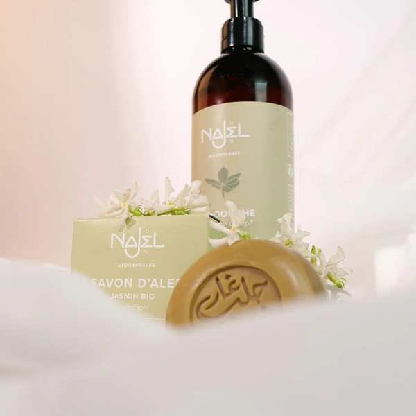 Gel Douche Savon d'Alep Jasmin Najel