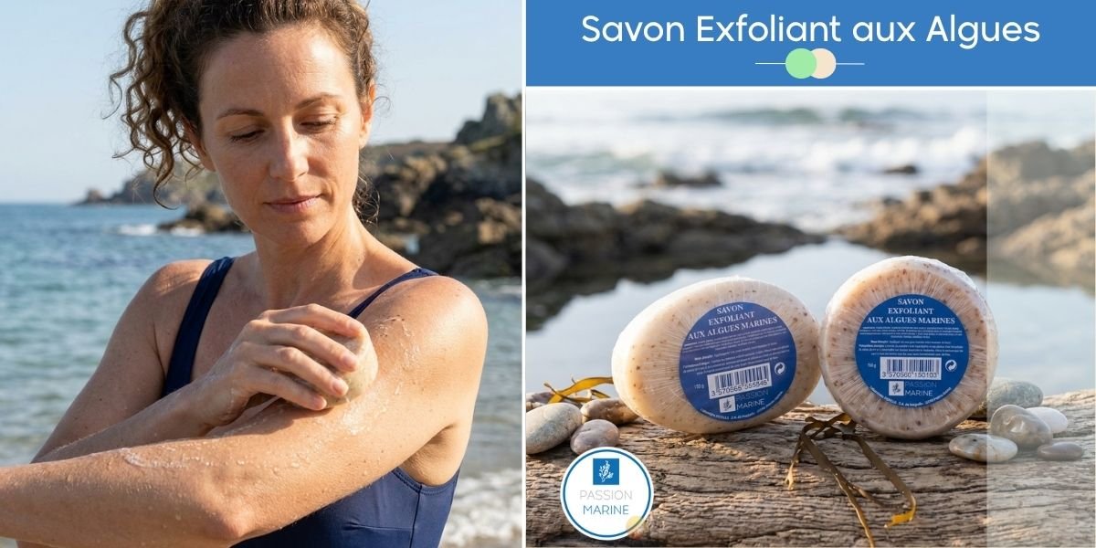 Savon Exfoliant Algues Marines PASSION MARINE