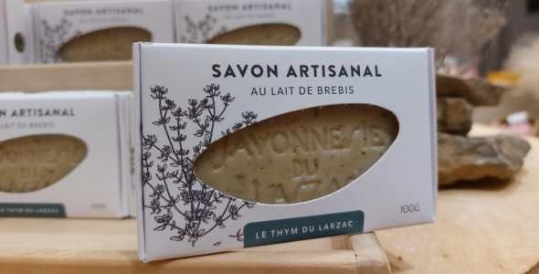 Savon Lait de Brebis Savonnerie du Larzac