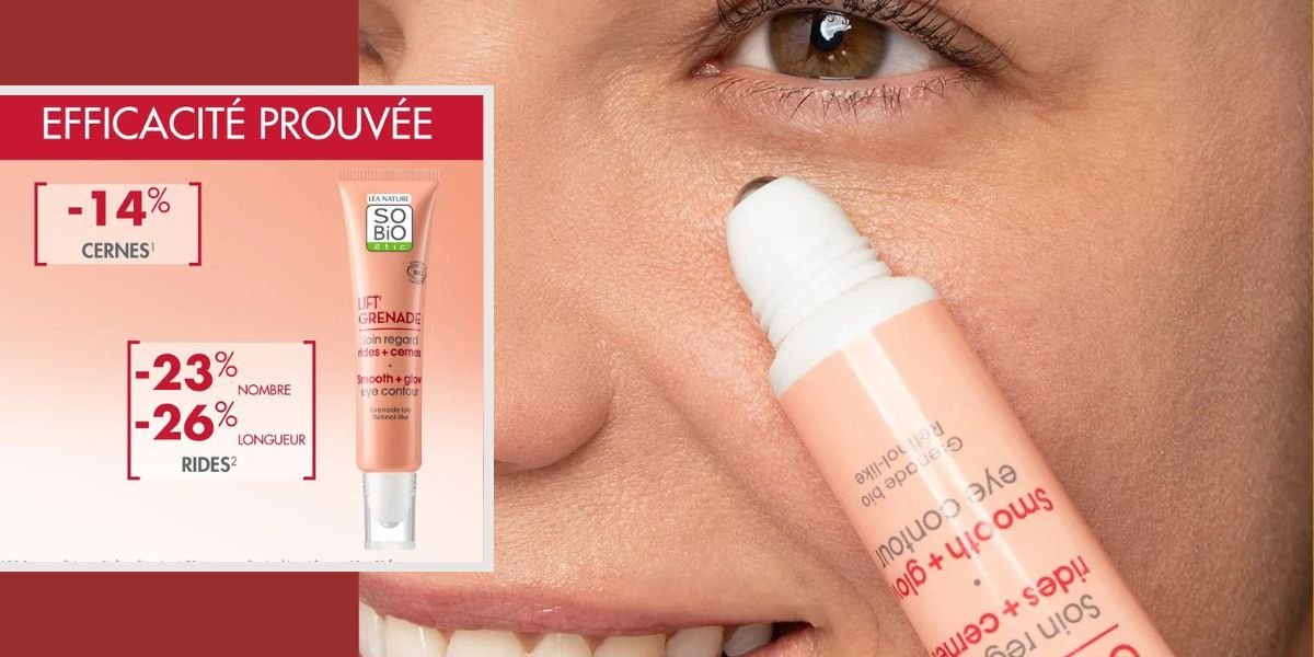 Soin Regard Contour des Yeux Anti-Cernes - Lift'Grenade SO'BIO étic