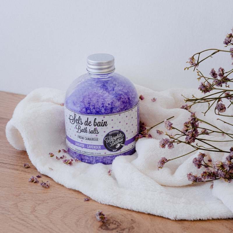 Sels de Bain Naturels de Camargue Lavande Th&eacute;ophile Berthon