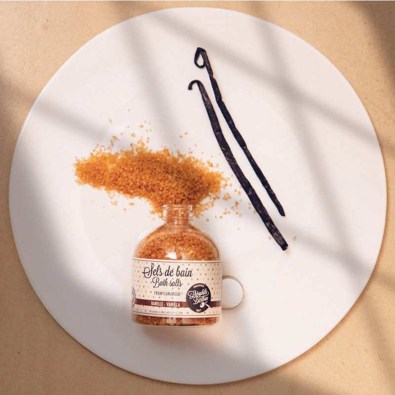 Sels de Bain Naturel de Camargue Vanille Théophile Berthon