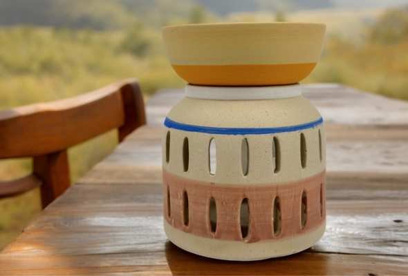 Brûle Parfum Céramique Vaso Zen Arôme